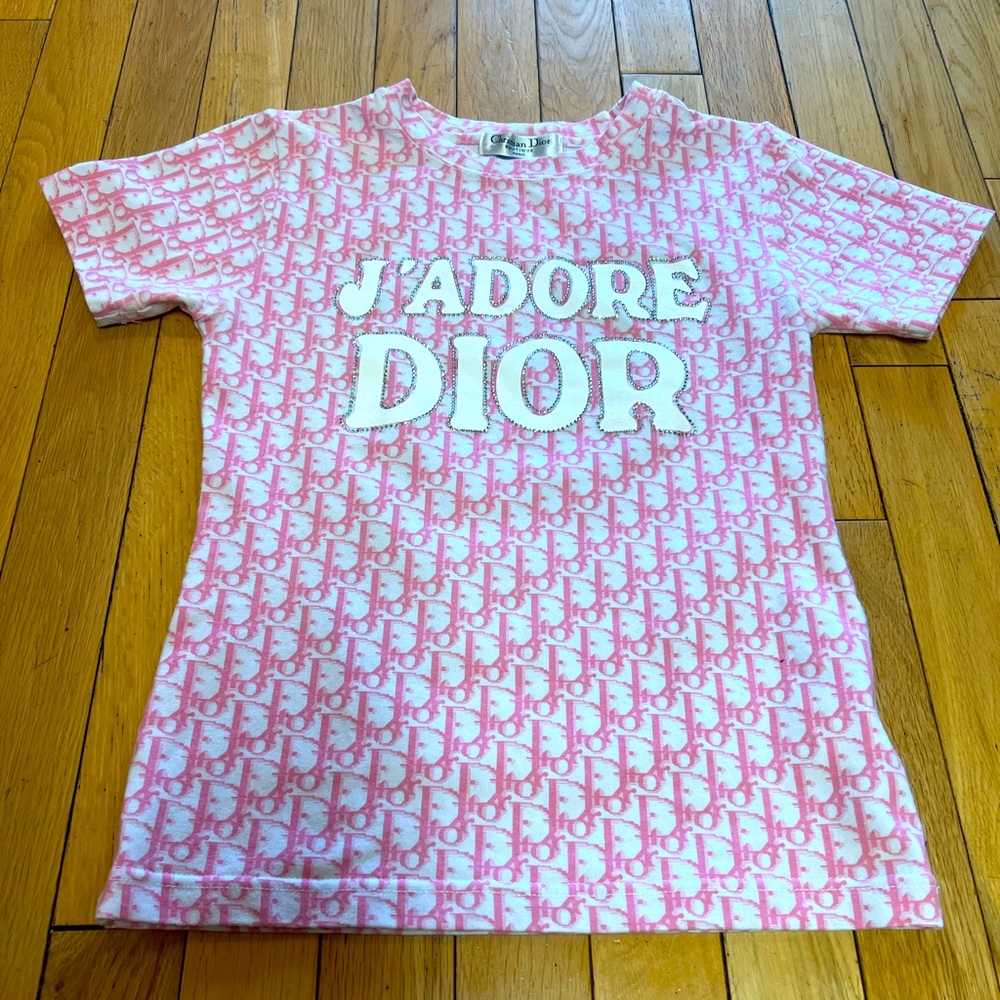 Authentic Christian Dior vintage tee shirt